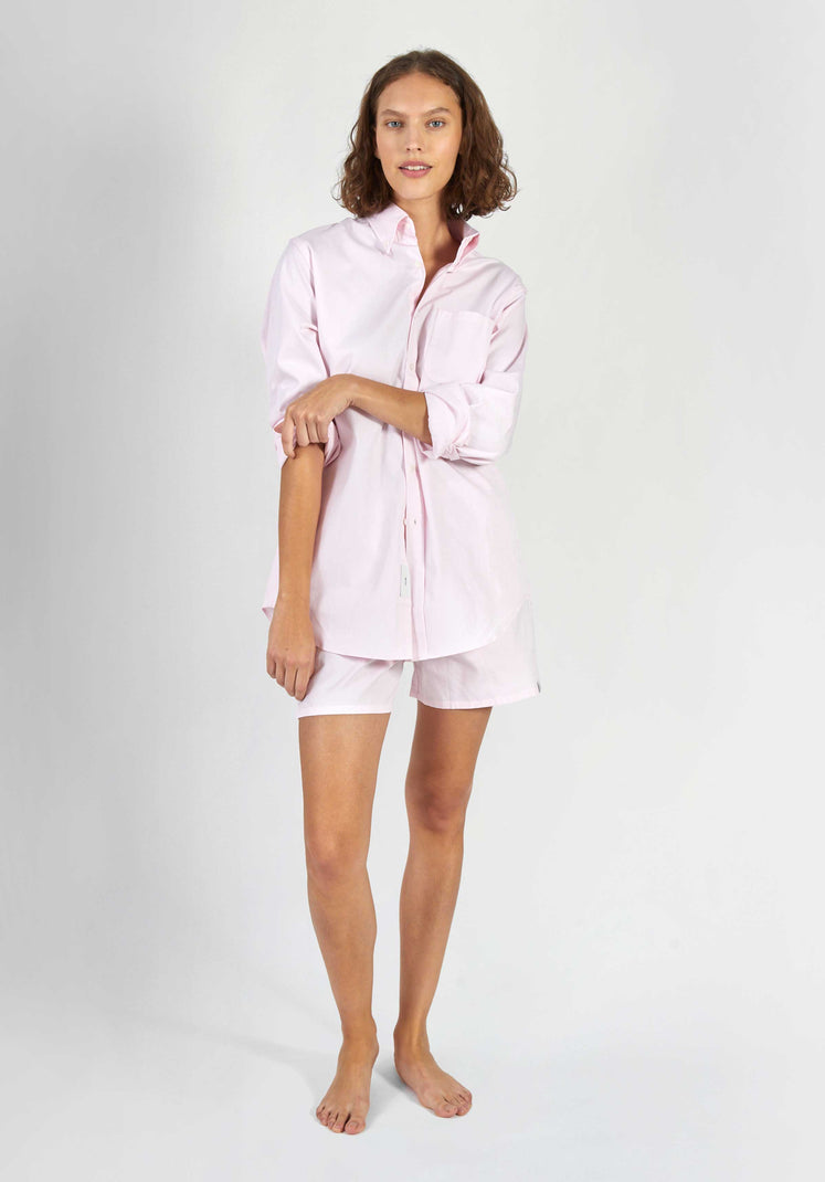 SLEEPY JONES | Penn Shirt in Pink Oxford - [product-type]